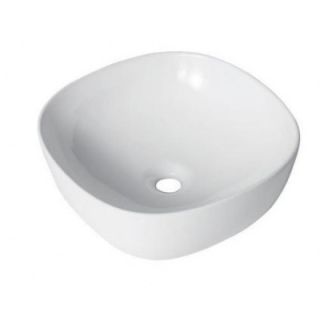Накладная раковина Gappo GT203 41 см белый