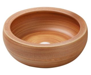 Раковина накладная SantiLine SL-7002 44см коричневый