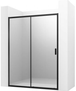 Душевая дверь Ambassador Forsa 17021218AB 120см чёрный/прозрачное