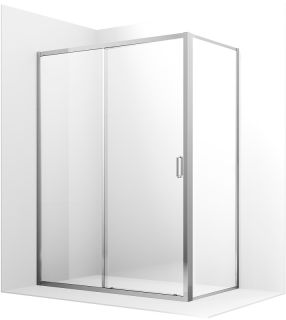 Душевой уголок Ambassador Forsa 17021120AX-80AX 140x80см хром/прозрачное