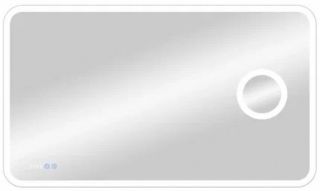 Зеркало с подсветкой Continent Bliss ЗЛП333 с увеличительной линзой 120см