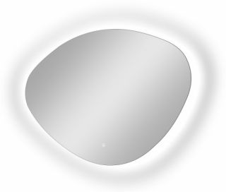 Зеркало с подсветкой Continent Alma ЗЛП614 с сенсорным выключателем 100см