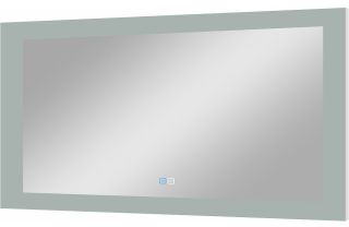 Зеркало с подсветкой Continent Relax ЗЛП470 с сенсорным выключателем 100см