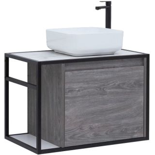 Тумба под раковину Aquanet Nova Lite Loft 261653 R 75 см дуб рошелье