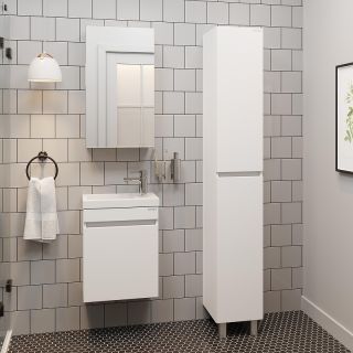 Тумба под раковину подвесная Onika Милтон 104513 45 см белый