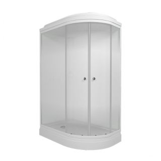 Душевая кабина Triton Коралл-Лайт Щ0000068945 левая 120x80 см профиль белый стекло градиент