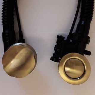 Слив-перелив Аквадизайн бронза