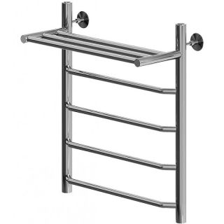 Полотенцесушитель водяной Aquanet Fiona 266739 с полкой 60x40 см хром