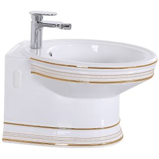 Биде CeramaLux Lux Classic 4289 подвесное белое