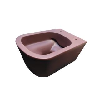 Унитаз Kerasan Tribeca 511475 подвесной Borgogna matt - Бордовый без сиденья