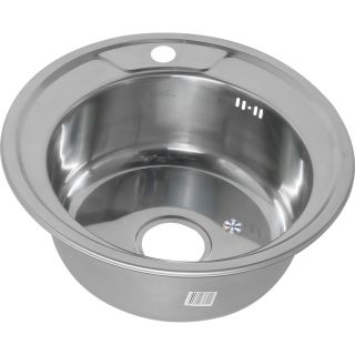 Мойка 490 N Melana 0,6/170 хром с сифоном (017N*16)