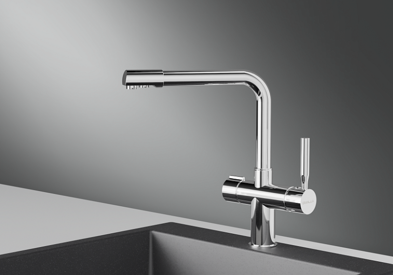 Смеситель для кухни Granula 2088, ХРОМ хром