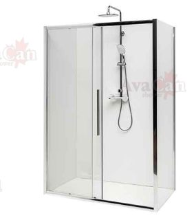 Душевой уголок AvaCan FС 160-180 + SС80 хром