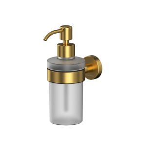 Дозатор для жидкого мыла подвесной WHITECROSS Ergo ER2240GLB брашированное золото