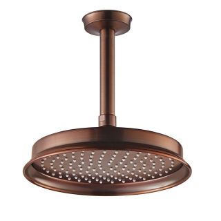 Верхний душ Swedbe Terracotta Art 2523 23см тёмная бронза