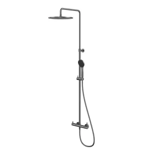 Душевая стойка WHITECROSS Y1244BASICGM графит