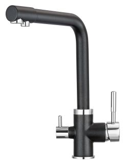 Смеситель Granula для кухни GR-2015 шварц