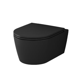 Унитаз подвесной  AM.PM Func C8F1700MBSC FlashClean с сиденьем микролифт