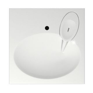 Раковина Reflexion Delta RX6060GM белая 60x60