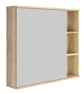 Шкаф-зеркало Onika Легран 208092 80см дуб галифакс