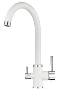 Смеситель Granula для кухни GR-2168 арктик