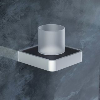 Стакан для зубных щеток Damixa Jupiter DA7734300 Черный хром