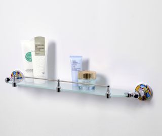 Wasserkraft Diemel K-2244 Полка стеклянная с бортиком