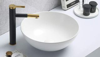 Раковина чаша Velvex 104MW, белый