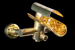 Смеситель для ванны Boheme Hypnose золото 233-G