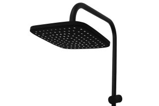 Душевая система Orange Aristo M19-944b смеситель с изливом, черный матовый