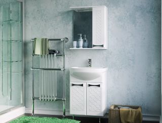 Тумба под раковину Stella Polar Ванда 50см белый SP-00000200