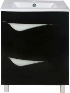 Тумба под раковину Bellezza Эйфория 60см чёрный 00000010224