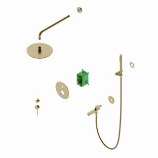 Душевой комплект Timo Saona SX-2379/17SM золото матовое