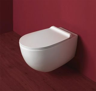 Унитаз Simas Vignoni VI18bi подвесной Белый без сиденья