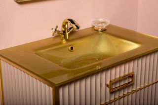 Раковина Armadi Art Monaco 80см золото 852-080-G