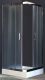 Душевой уголок Royal Bath HPD 100x100см хром RB100HPD-C-CH
