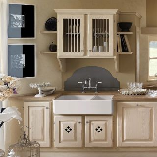 Кухонная мойка Kerasan Hannah Oxfordshire 100 543101 Белая