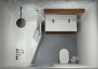 Акриловая ванна Riho Rethink Space B111001005 R 160х75см белый