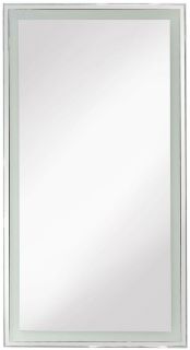 Зеркало-шкаф с подсветкой Art&Max Techno левый 35см белый AM-Tec-350-650-1D-L-DS-F