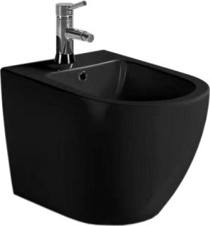 Биде подвесное SantiLine SL-5058MB чёрный матовый