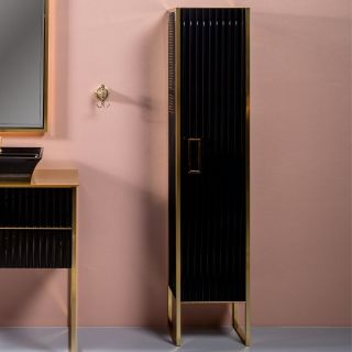 Пенал Armadi Art Monaco 170см чёрный/золото 868-BG