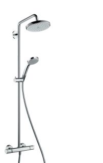 Душевая стойка Hansgrohe Croma 220 Showerpipe 27185000 с термостатом