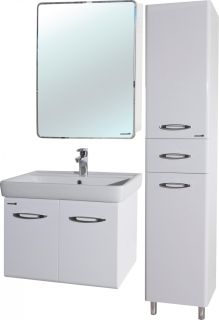 Пенал Bellezza Джела 40см правый белый 00000011254