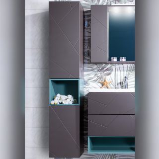 Ниша для пенала Бриклаер Кристалл 4627125414497 35 см муссон