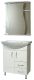 Тумба под раковину СанТа Элеганс 201103 65см белый