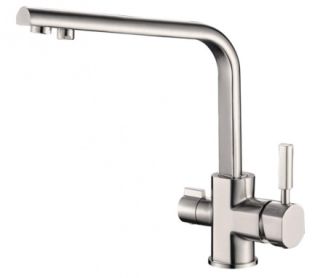 Смеситель для кухни ZORG Steel Hammer SH 909 SATIN