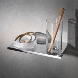 Держатель со стаканом и чашей для мелочей Keuco Edition  11554139000 хром