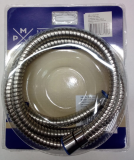 Шланг для душа РМС SH-11 с двойным замком 150-160см нержавеющая сталь