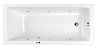 Гидромассажная ванна Whitecross Wave 0101.170075.100.SOFT.BR 170x75см Soft бронза
