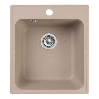Мойка кухонная Reflexion Quadra 43-BE RF0243BE бежевый